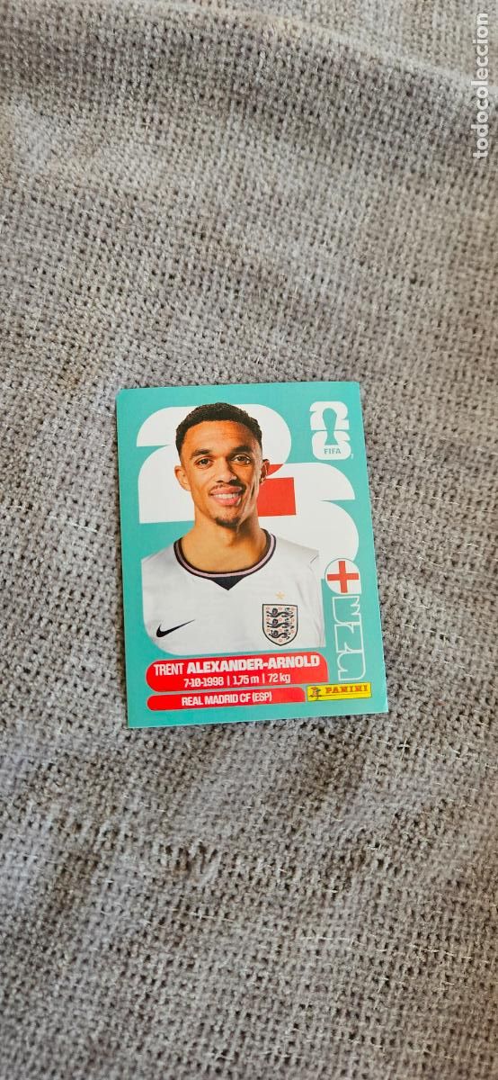 Cromos de f&uacute;tbol: inglaterra Arnold 6 world cup mundial fifa estados unidos, canad&aacute; mexico panini 2026 26 sin pegar tr