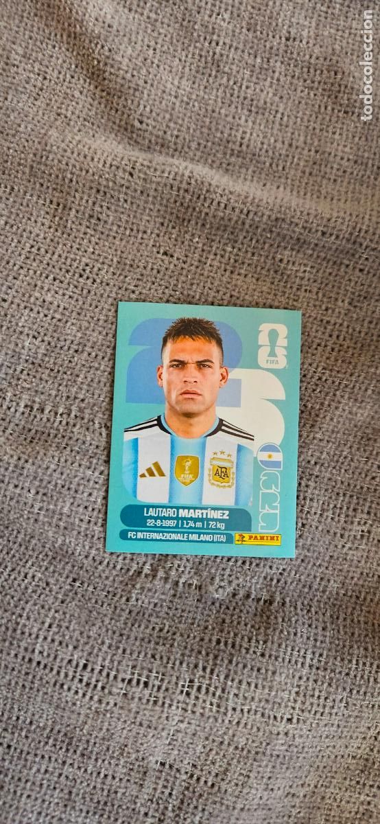Cromos de f&uacute;tbol: Argentina Lautaro 18 world cup mundial fifa estados unidos, canad&aacute; mexico panini 2026 26 sin pegar t