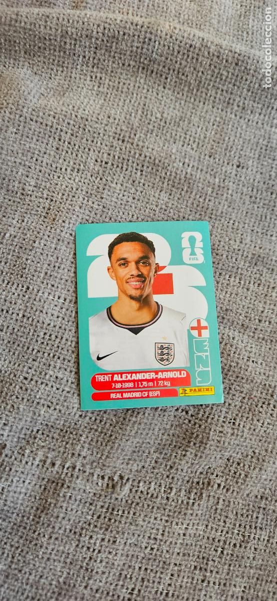 Cromos de f&uacute;tbol: inglaterra Arnold 6 world cup mundial fifa estados unidos, canad&aacute; mexico panini 2026 26 sin pegar tr