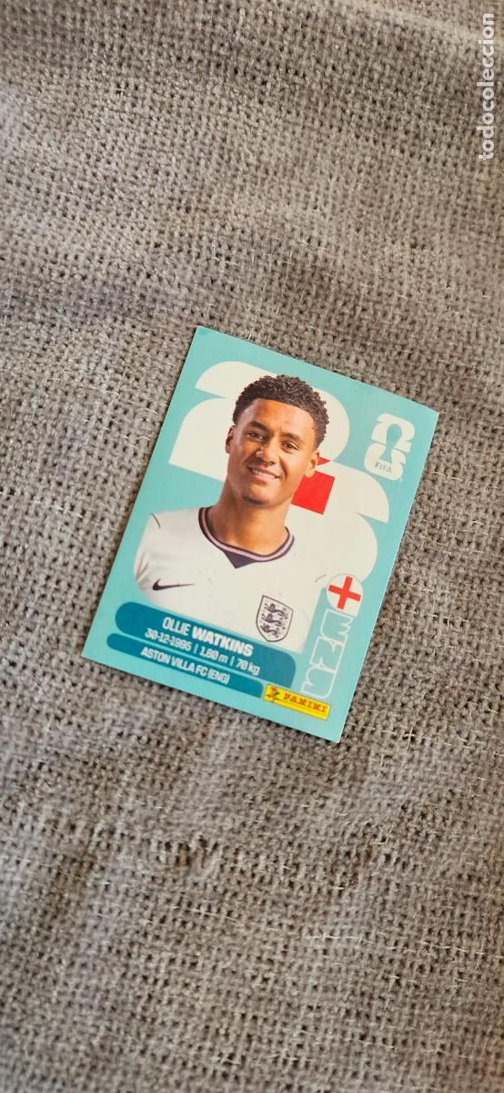 Cromos de f&uacute;tbol: inglaterra Ollie Watkins 20 world cup mundial fifa estados unidos, canad&aacute; mexico panini 2026 26 sin