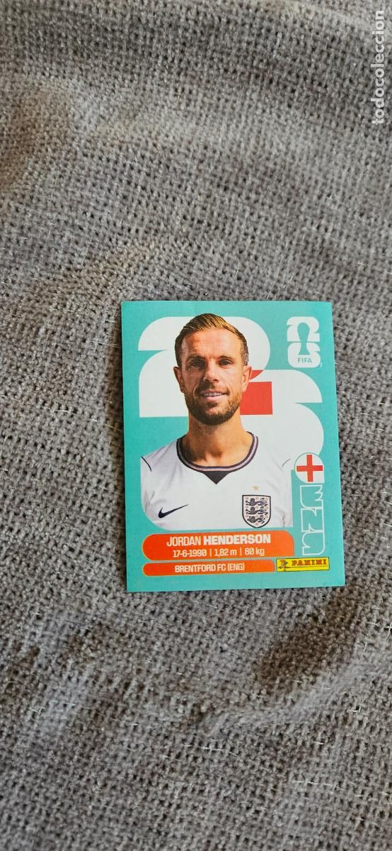 Cromos de f&uacute;tbol: inglaterra Henderson 9 world cup mundial fifa estados unidos, canad&aacute; mexico panini 2026 26 sin pegar