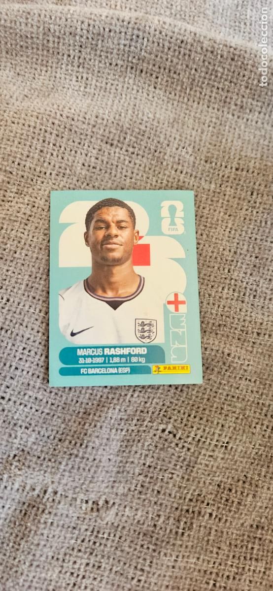 Cromos de f&uacute;tbol: inglaterra Rashford 19 world cup mundial fifa estados unidos, canad&aacute; mexico panini 2026 26 sin pegar