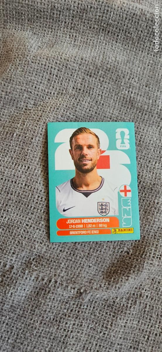 Cromos de f&uacute;tbol: inglaterra Henderson 9 world cup mundial fifa estados unidos, canad&aacute; mexico panini 2026 26 sin pegar