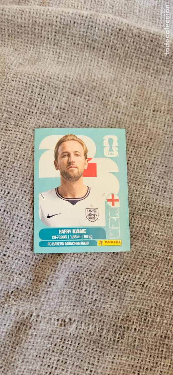 Cromos de f&uacute;tbol: inglaterra Kane 18 world cup mundial fifa estados unidos, canad&aacute; mexico panini 2026 26 sin pegar tra