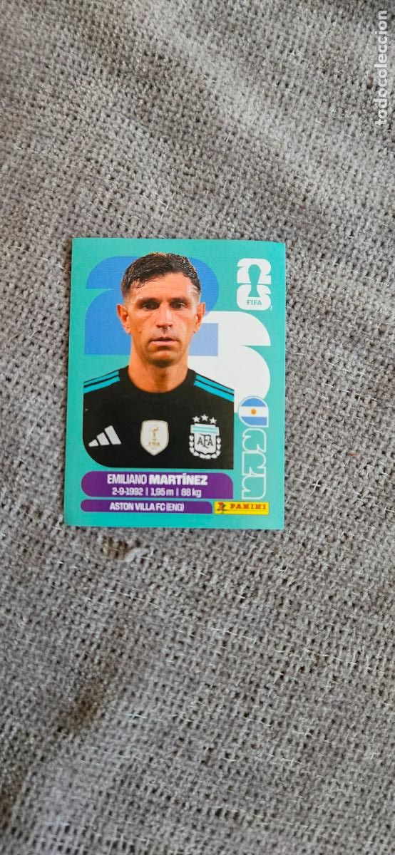 Cromos de f&uacute;tbol: Argentina Mart&iacute;nez 2 world cup mundial fifa estados unidos, canad&aacute; mexico panini 2026 26 sin pegar t