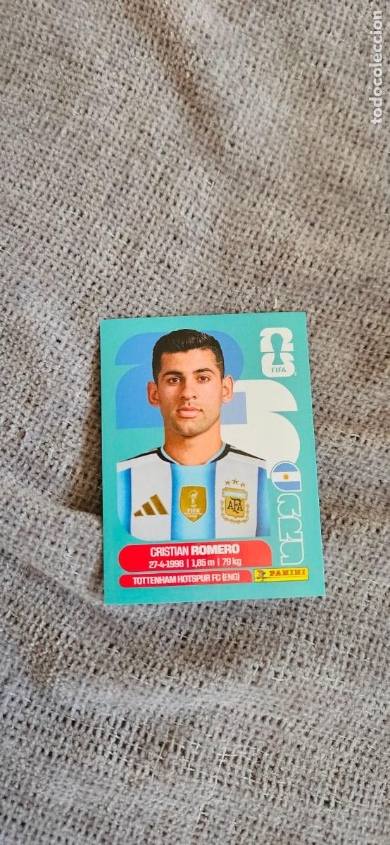 Cromos de f&uacute;tbol: Argentina Romero 4 world cup mundial fifa estados unidos, canad&aacute; mexico panini 2026 26 sin pegar tra
