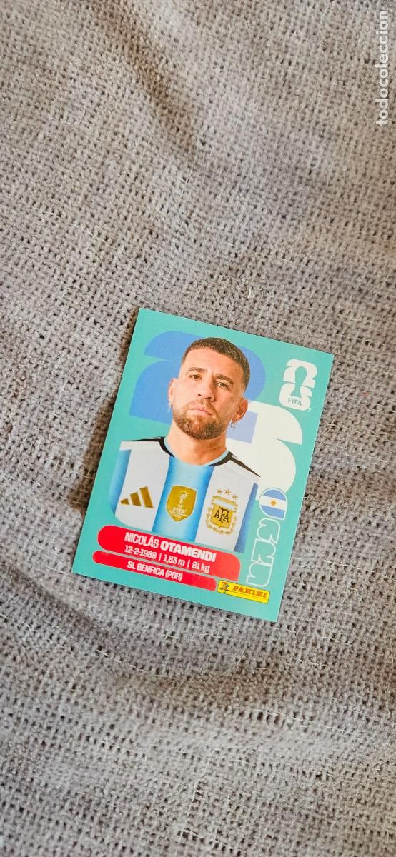 Fu&szlig;ball-Sticker: Argentina Otamendi 5 world cup mundial fifa estados unidos, canad&aacute; mexico panini 2026 26 sin pegar t