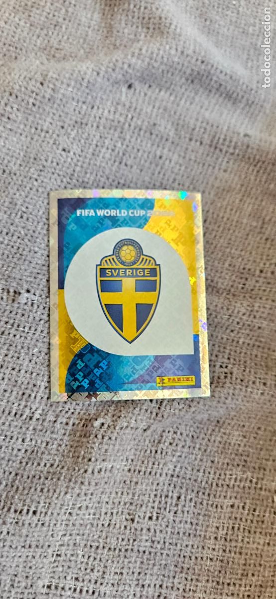 Fu&szlig;ball-Sticker: Escudo Suecia world cup mundial fifa estados unidos, canad&aacute; mexico panini 2026 26 sin pegar trading