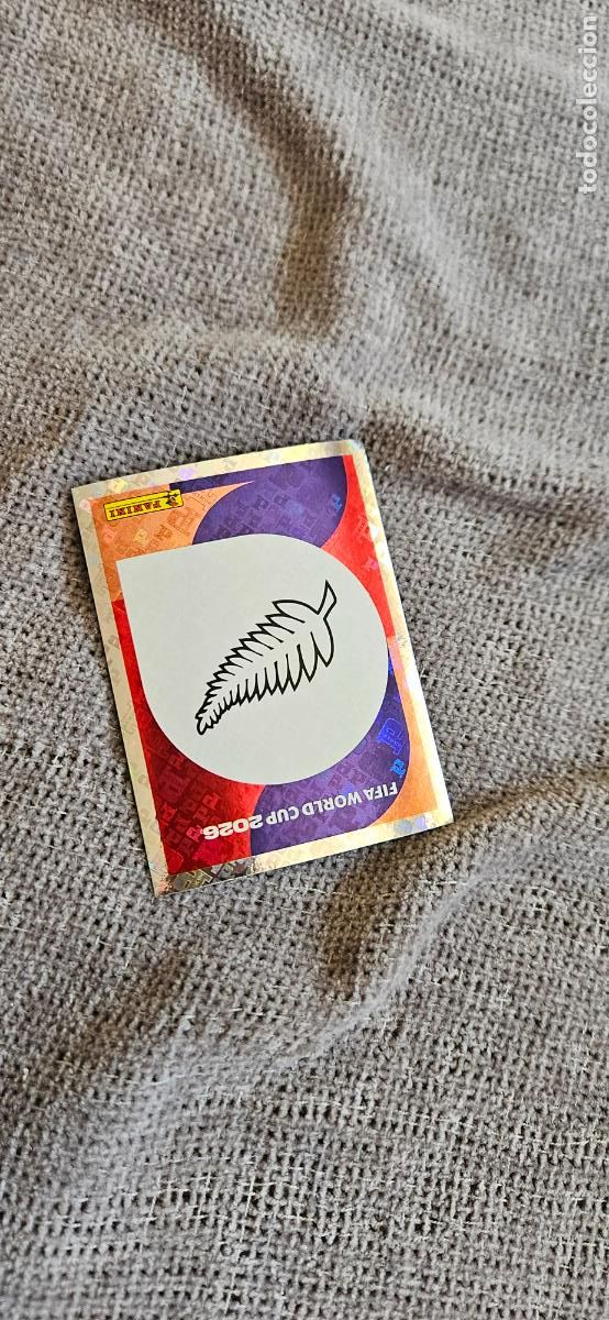 Fu&szlig;ball-Sticker: Escudo Nueva Zelanda world cup mundial fifa estados unidos, canad&aacute; mexico panini 2026 26 sin pegar t