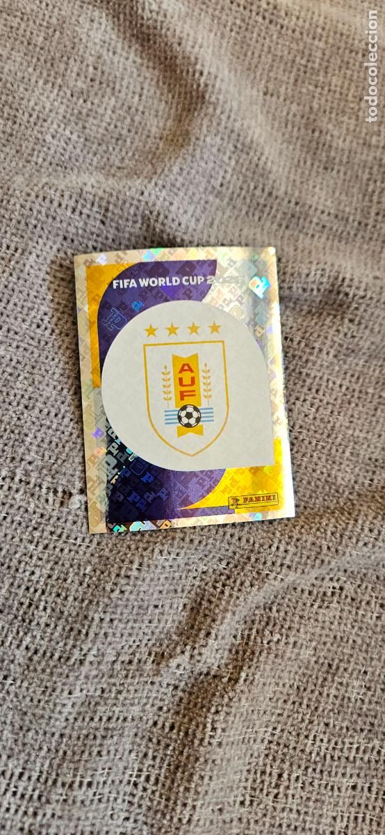 Fu&szlig;ball-Sticker: Escudo Uruguay world cup mundial fifa estados unidos, canad&aacute; mexico panini 2026 26 sin pegar trading