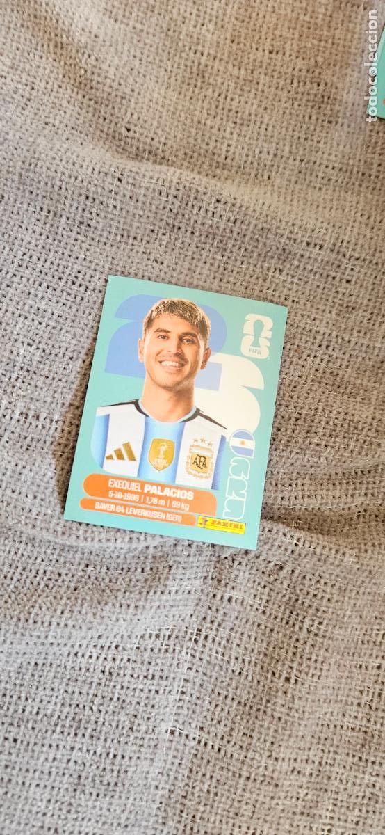 Football Stickers: Argentina Exequiel Palacios 11 world cup mundial fifa estados unidos, canad&aacute; mexico panini 2026 26 s