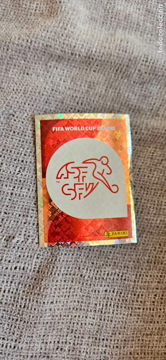 Football Stickers: Escudo Suiza world cup mundial fifa estados unidos, canad&aacute; mexico panini 2026 26 sin pegar trading c