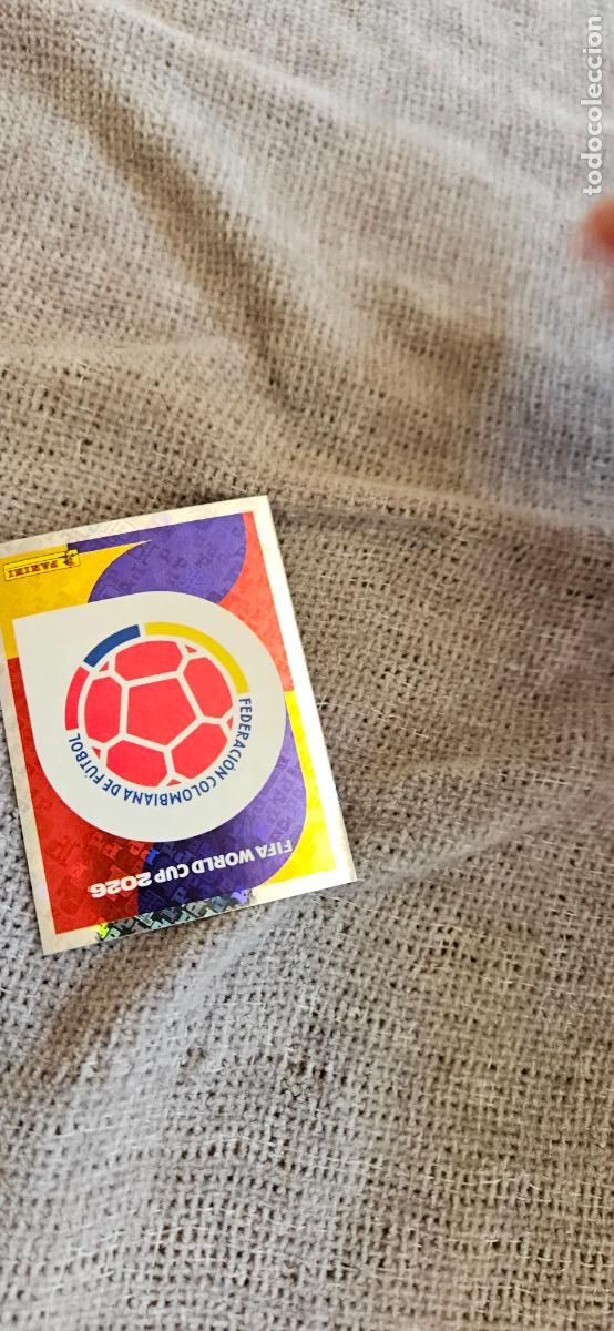 Cromos de f&uacute;tbol: Escudo Colombia world cup mundial fifa estados unidos, canad&aacute; mexico panini 2026 26 sin pegar tradin