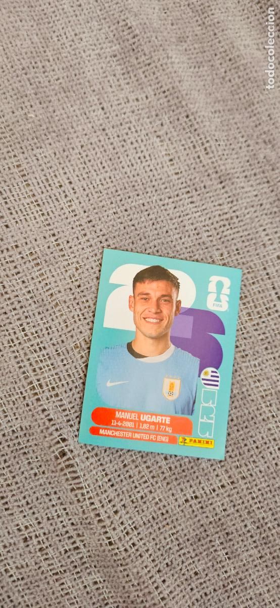 Cromos de f&uacute;tbol: Uruguay Ugarte 14 world cup mundial fifa estados unidos, canad&aacute; mexico panini 2026 26 sin pegar trad