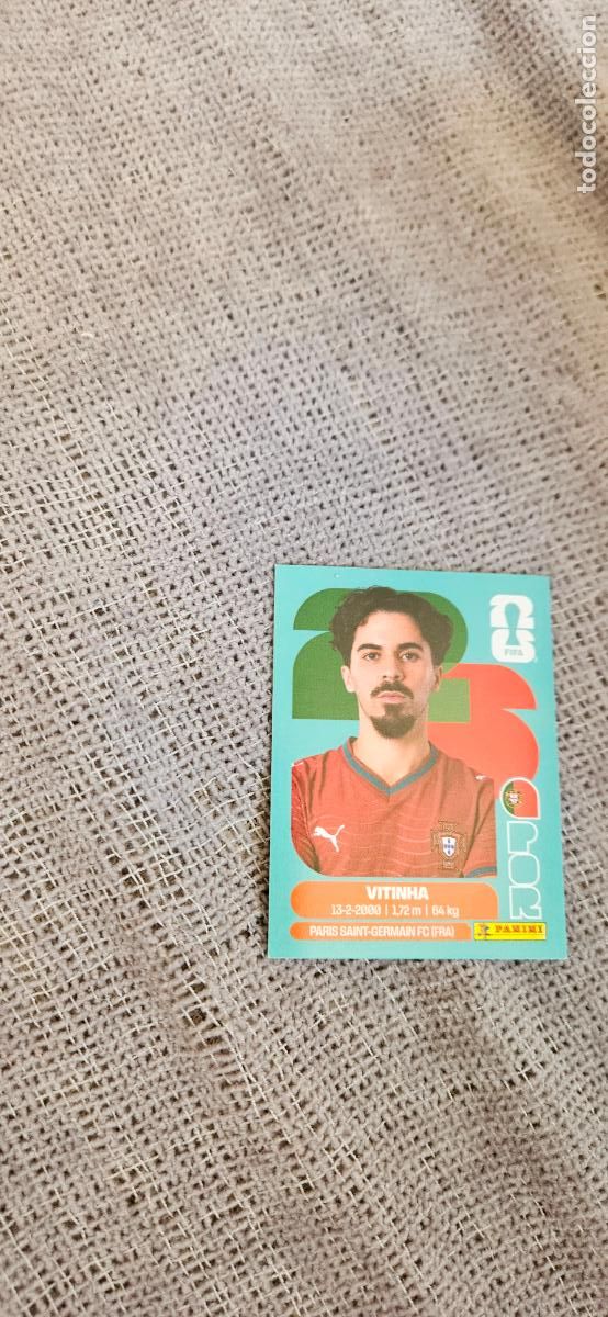 Football Stickers: Portugal Vitinha 12 world cup mundial fifa estados unidos, canad&aacute; mexico panini 2026 26 sin pegar tr