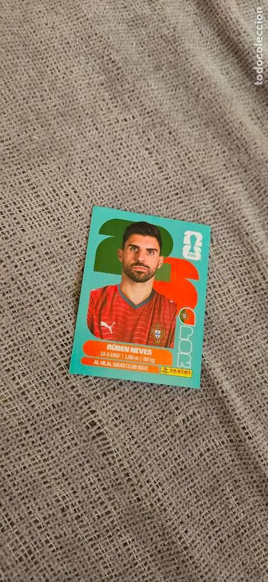 Football Stickers: Portugal Ruben Neves 11 world cup mundial fifa estados unidos, canad&aacute; mexico panini 2026 26 sin pega