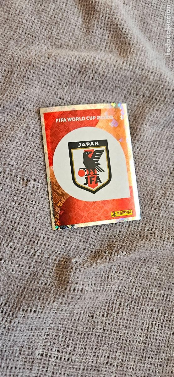 Fu&szlig;ball-Sticker: Escudo Jap&oacute;n world cup mundial fifa estados unidos, canad&aacute; mexico panini 2026 26 sin pegar trading c
