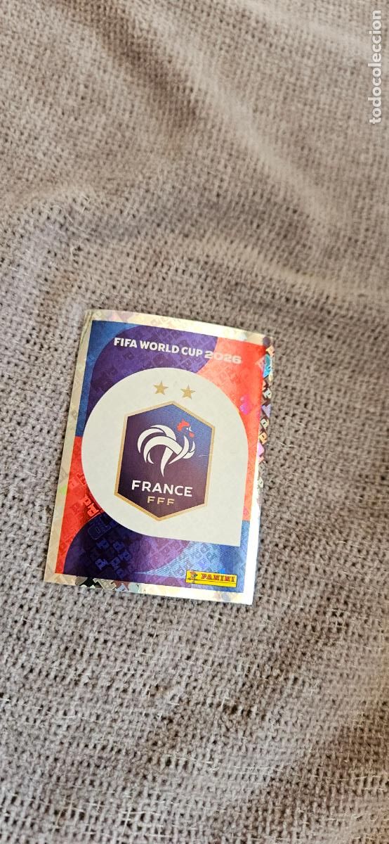 Cartes &agrave; collectionner de Football: Escudo Francia world cup mundial fifa estados unidos, canad&aacute; mexico panini 2026 26 sin pegar trading