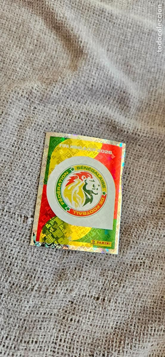 Cartes &agrave; collectionner de Football: Escudo Senegal world cup mundial fifa estados unidos, canad&aacute; mexico panini 2026 26 sin pegar trading
