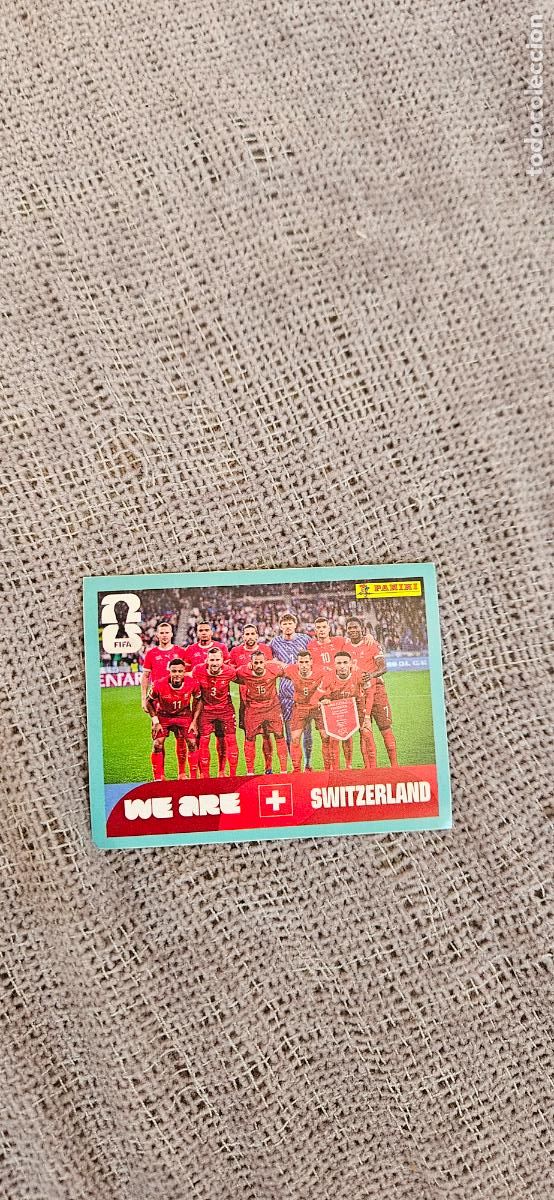 Cartes &agrave; collectionner de Football: Alineaci&oacute;n 13 Suiza world cup mundial fifa estados unidos, canad&aacute; mexico panini 2026 26 sin pegar tr