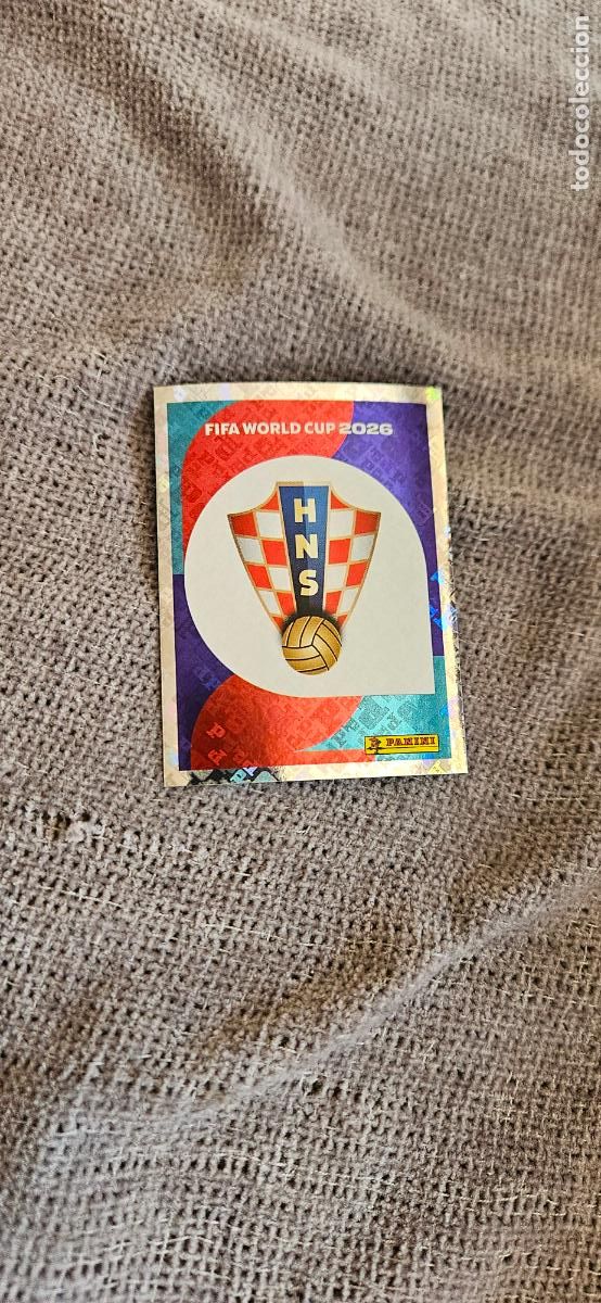Cartes &agrave; collectionner de Football: Escudo Croacia world cup mundial fifa estados unidos, canad&aacute; mexico panini 2026 26 sin pegar trading