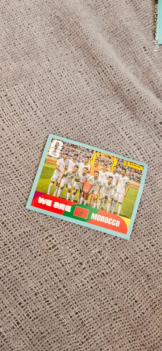 Cartes &agrave; collectionner de Football: Alineaci&oacute;n 13 Marruecos world cup mundial fifa estados unidos, canad&aacute; mexico panini 2026 26 sin pega