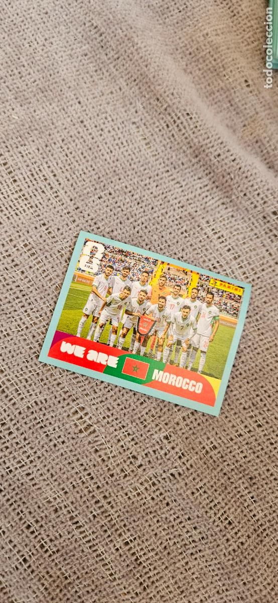 Cartes &agrave; collectionner de Football: Alineaci&oacute;n 13 Marruecos world cup mundial fifa estados unidos, canad&aacute; mexico panini 2026 26 sin pega