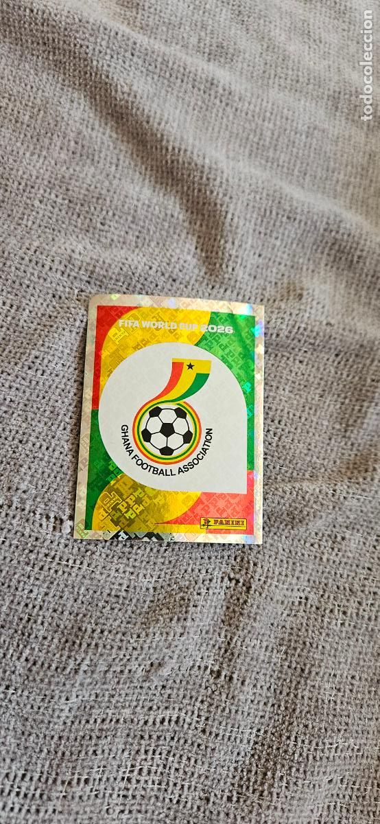 Cartes &agrave; collectionner de Football: Escudo Ghana world cup mundial fifa estados unidos, canad&aacute; mexico panini 2026 26 sin pegar trading c