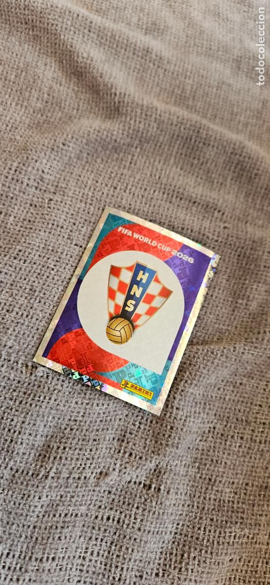 Cartes &agrave; collectionner de Football: Escudo Croacia world cup mundial fifa estados unidos, canad&aacute; mexico panini 2026 26 sin pegar trading