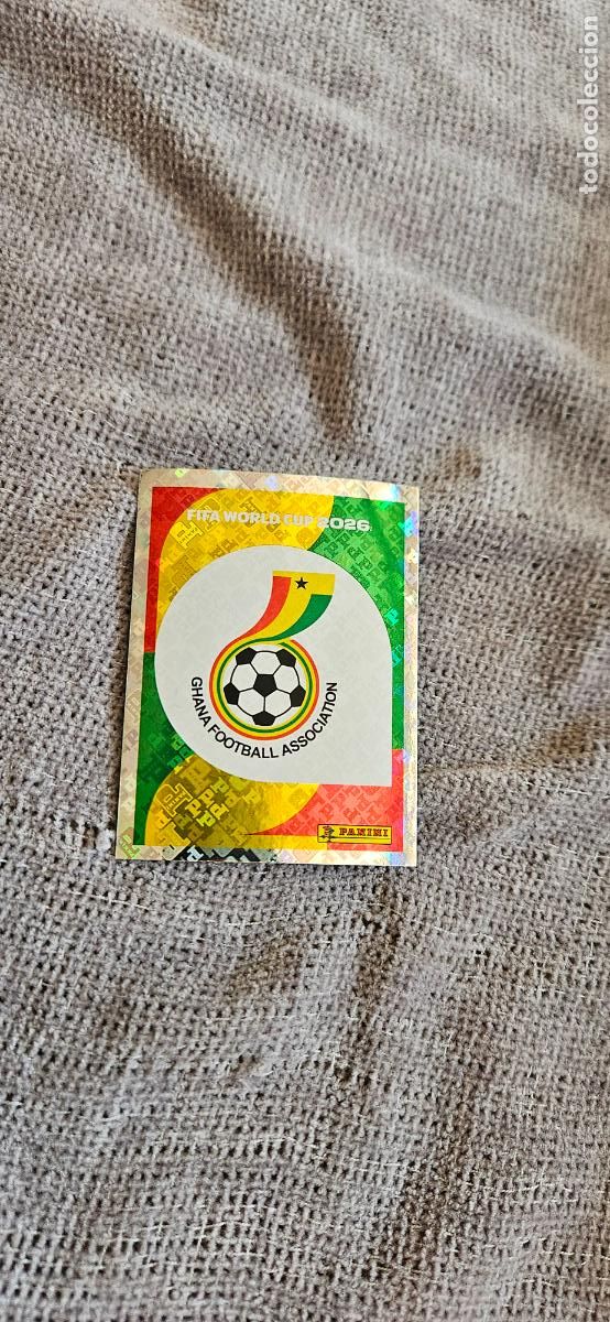 Cartes &agrave; collectionner de Football: Escudo Ghana world cup mundial fifa estados unidos, canad&aacute; mexico panini 2026 26 sin pegar trading c