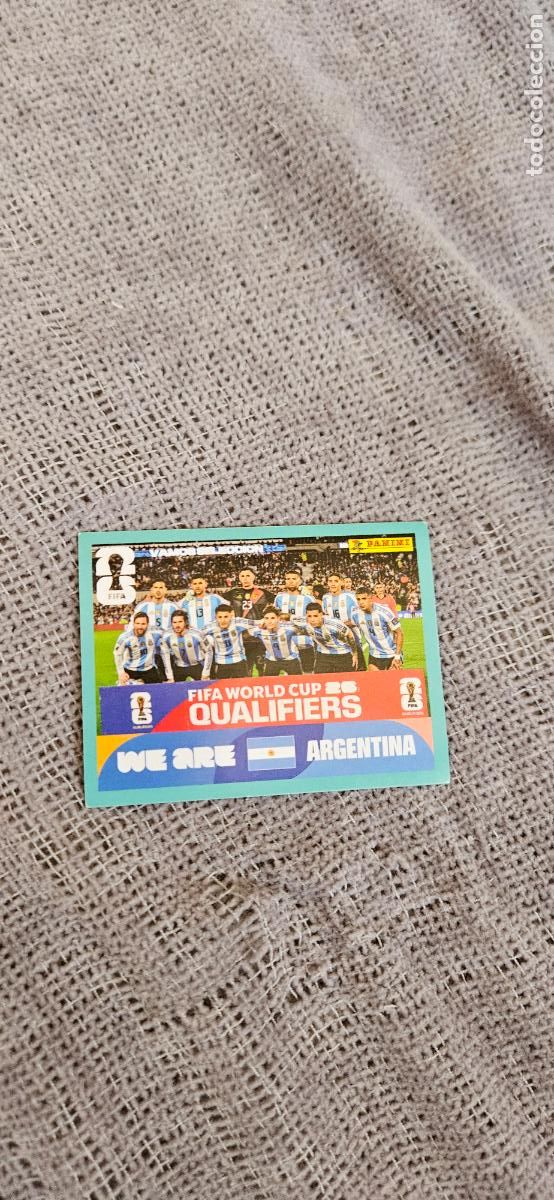 Cartes &agrave; collectionner de Football: Alineaci&oacute;n 13 Argentina world cup mundial fifa estados unidos, canad&aacute; mexico panini 2026 26 sin pega