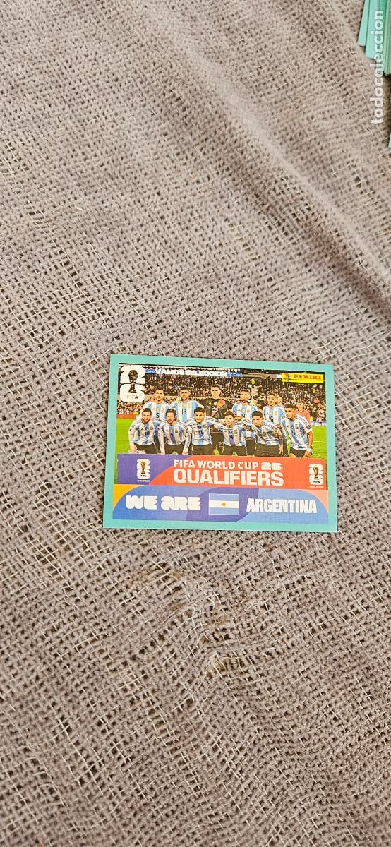 Cartes &agrave; collectionner de Football: Alineaci&oacute;n 13 Argentina world cup mundial fifa estados unidos, canad&aacute; mexico panini 2026 26 sin pega