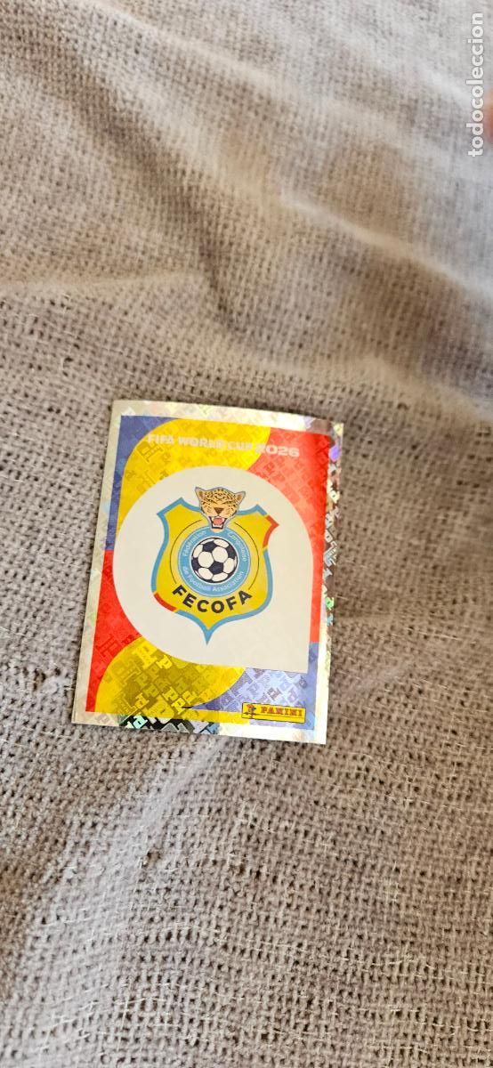 Cartes &agrave; collectionner de Football: Escudo Congo world cup mundial fifa estados unidos, canad&aacute; mexico panini 2026 26 sin pegar trading c