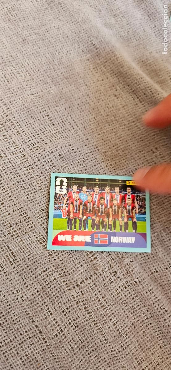 Cartes &agrave; collectionner de Football: Alineaci&oacute;n 13 Noruega world cup mundial fifa estados unidos, canad&aacute; mexico panini 2026 26 sin pegar