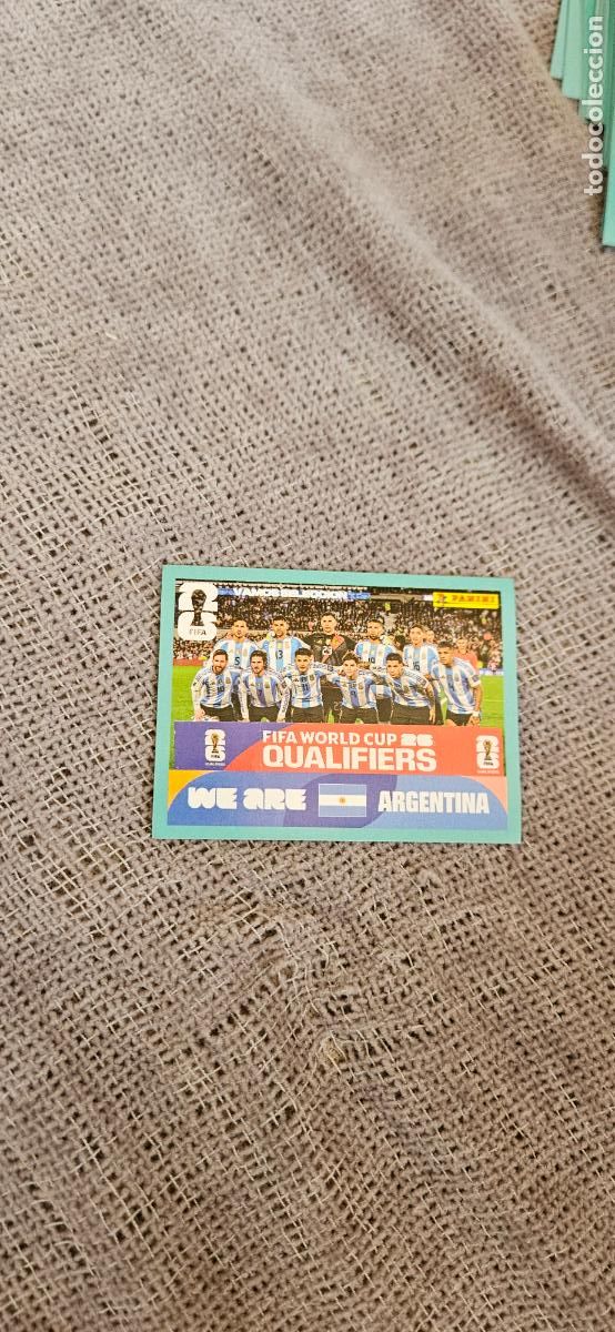 Cartes &agrave; collectionner de Football: Alineaci&oacute;n 13 Argentina world cup mundial fifa estados unidos, canad&aacute; mexico panini 2026 26 sin pega