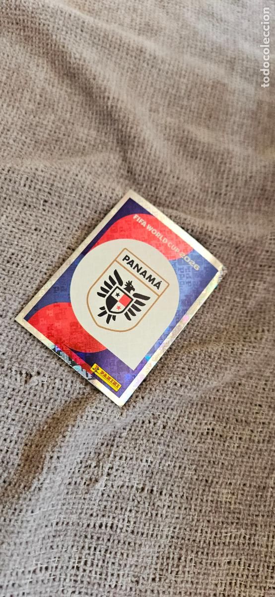 Cartes &agrave; collectionner de Football: Escudo Panam&aacute; world cup mundial fifa estados unidos, canad&aacute; mexico panini 2026 26 sin pegar trading