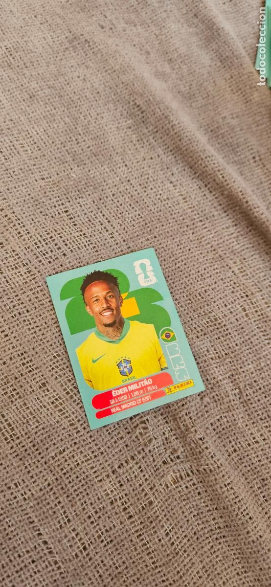 Cartes &agrave; collectionner de Football: Brasil Militao 5 world cup mundial fifa estados unidos, canad&aacute; mexico panini 2026 26 sin pegar tradi