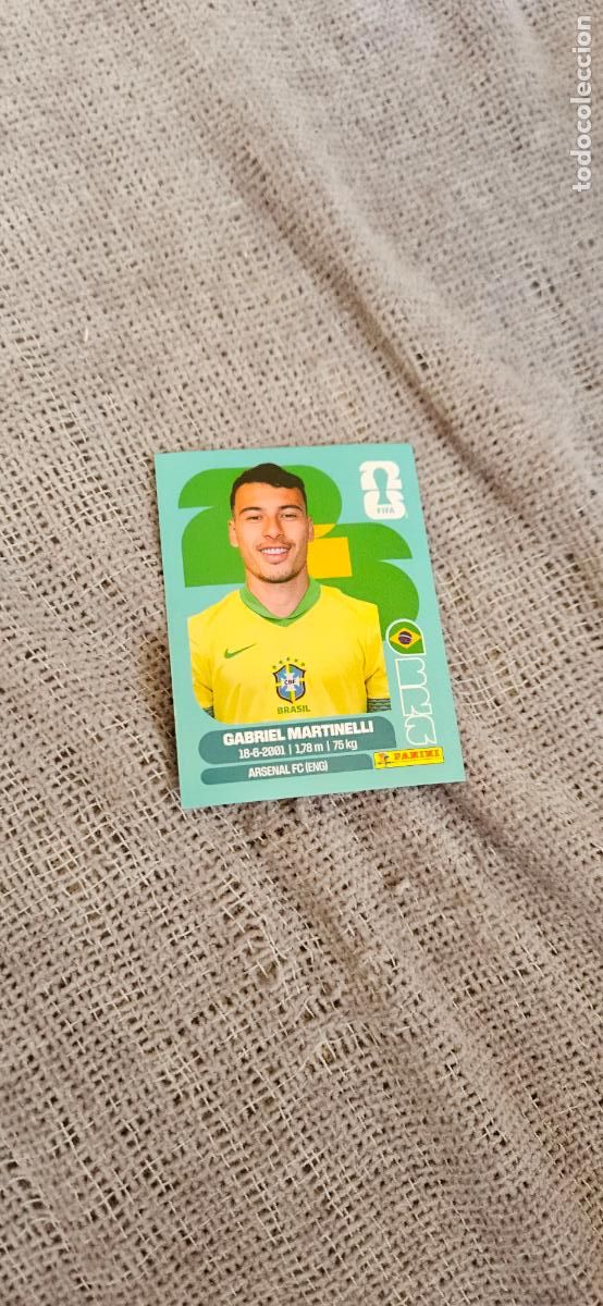 Figurine di Calcio: Brasil Martinelli 18 world cup mundial fifa estados unidos, canad&aacute; mexico panini 2026 26 sin pegar t