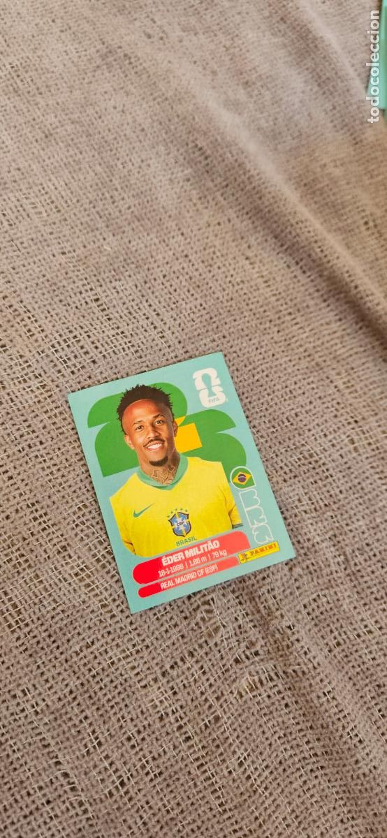 Figurine di Calcio: Brasil Militao 5 world cup mundial fifa estados unidos, canad&aacute; mexico panini 2026 26 sin pegar tradi