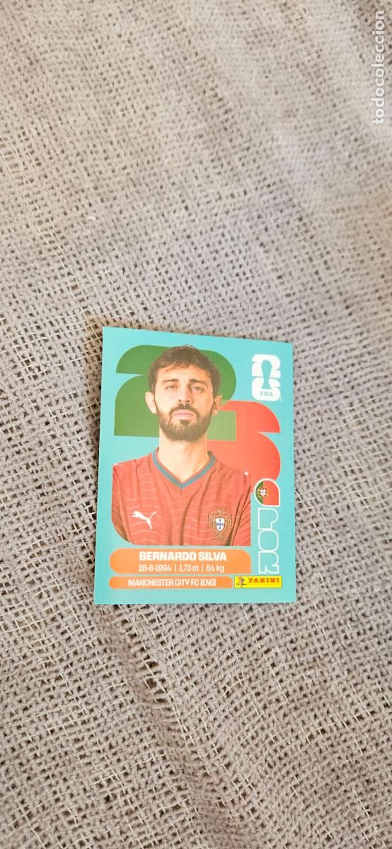 Figurine di Calcio: Portugal Bernardo Silva 9 world cup mundial fifa estados unidos, canad&aacute; mexico panini 2026 26 sin pe