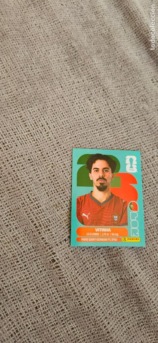 Figurine di Calcio: Portugal Vitinha 12 world cup mundial fifa estados unidos, canad&aacute; mexico panini 2026 26 sin pegar tr