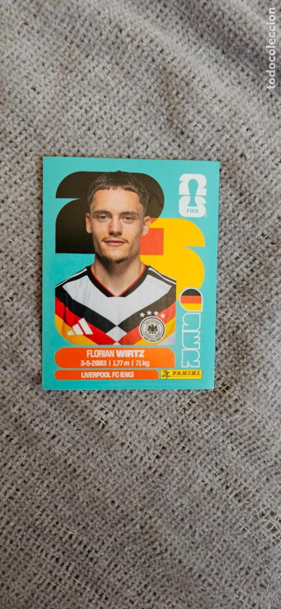 Figurine di Calcio: Alemania Wirtz 11 world cup mundial fifa estados unidos, canad&aacute; mexico panini 2026 26 sin pegar trad