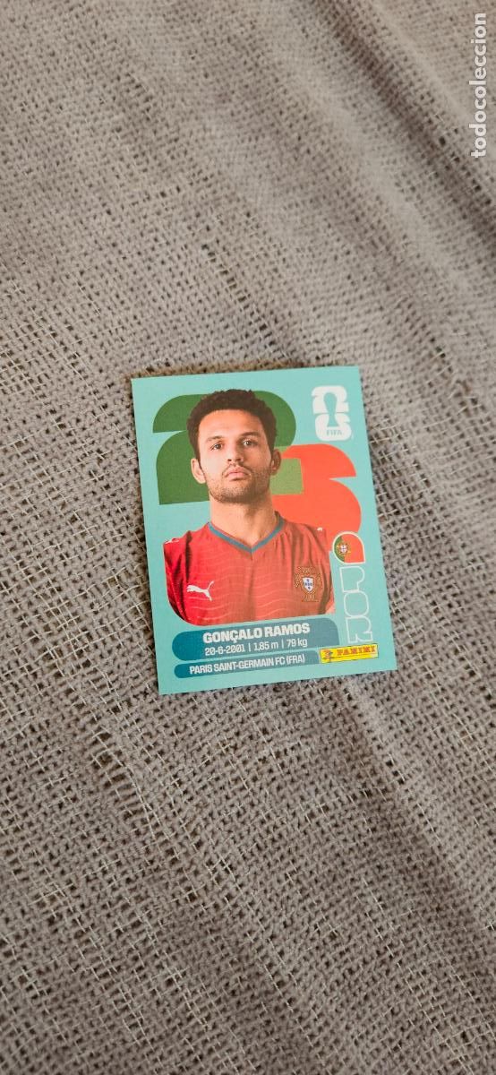 Fu&szlig;ball-Sticker: Portugal Gon&ccedil;alo Ramos 18 world cup mundial fifa estados unidos, canad&aacute; mexico panini 2026 26 sin pe