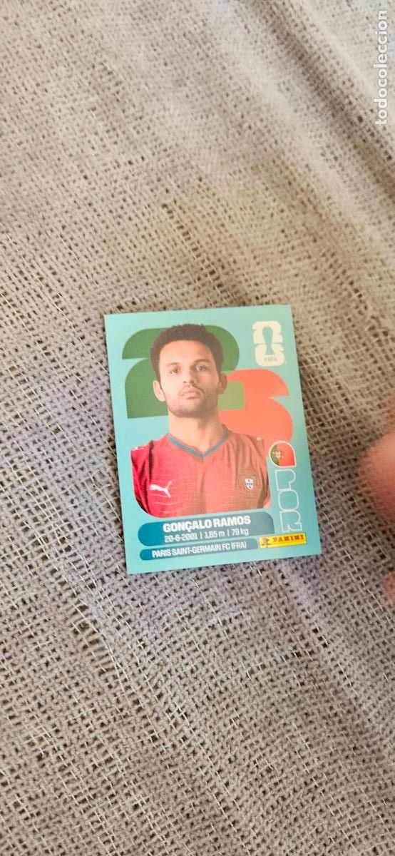 Fu&szlig;ball-Sticker: Portugal Gon&ccedil;alo Ramos 18 world cup mundial fifa estados unidos, canad&aacute; mexico panini 2026 26 sin pe