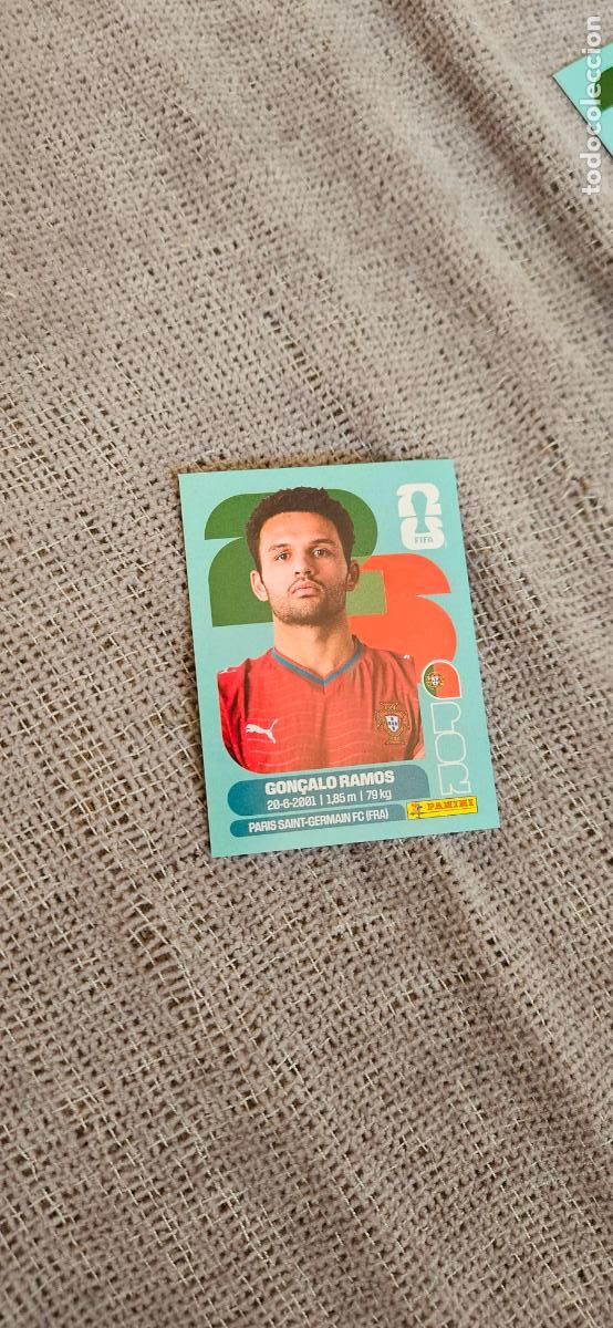 Fu&szlig;ball-Sticker: Portugal Gon&ccedil;alo Ramos 18 world cup mundial fifa estados unidos, canad&aacute; mexico panini 2026 26 sin pe