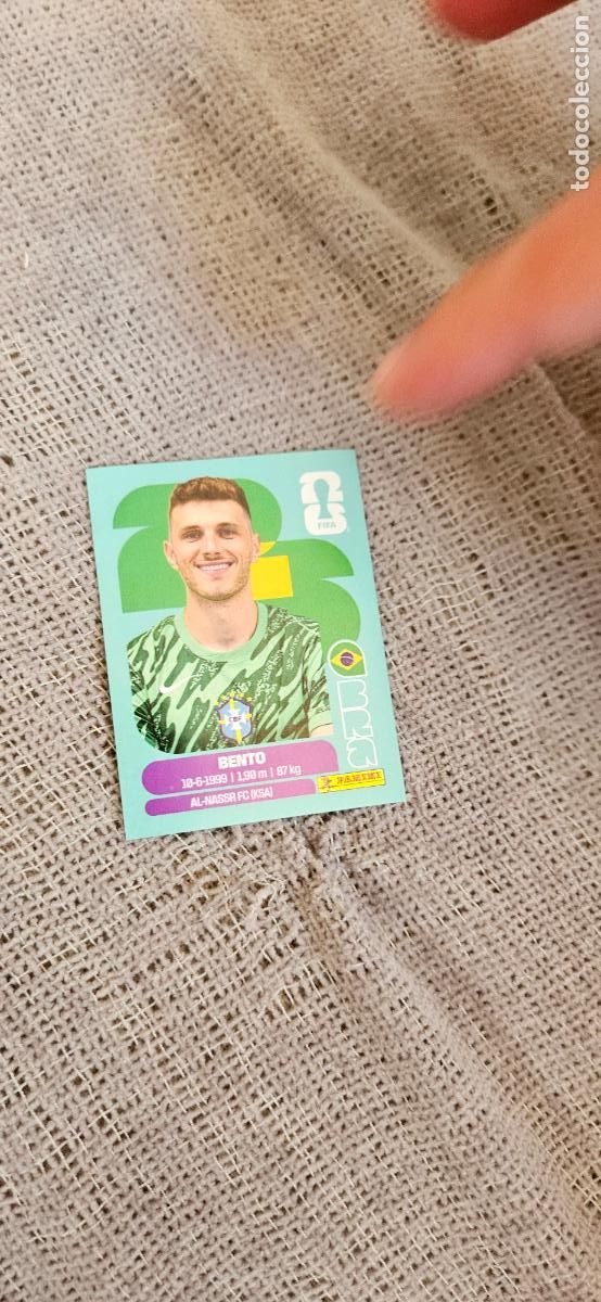 Fu&szlig;ball-Sticker: Brasil Bento 3 world cup mundial fifa estados unidos, canad&aacute; mexico panini 2026 26 sin pegar trading