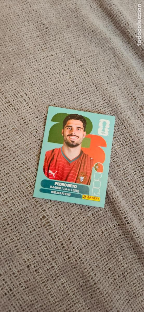 Fu&szlig;ball-Sticker: Portugal Pedro Neto 19 world cup mundial fifa estados unidos, canad&aacute; mexico panini 2026 26 sin pegar