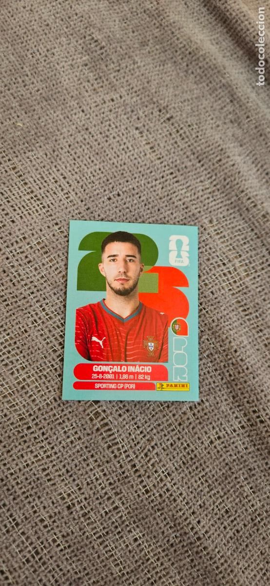Fu&szlig;ball-Sticker: Portugal Gon&ccedil;alo In&aacute;cio 8 world cup mundial fifa estados unidos, canad&aacute; mexico panini 2026 26 sin pe