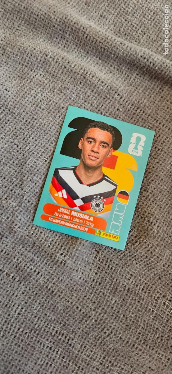 Fu&szlig;ball-Sticker: Alemania Musiala 15 world cup mundial fifa estados unidos, canad&aacute; mexico panini 2026 26 sin pegar tr