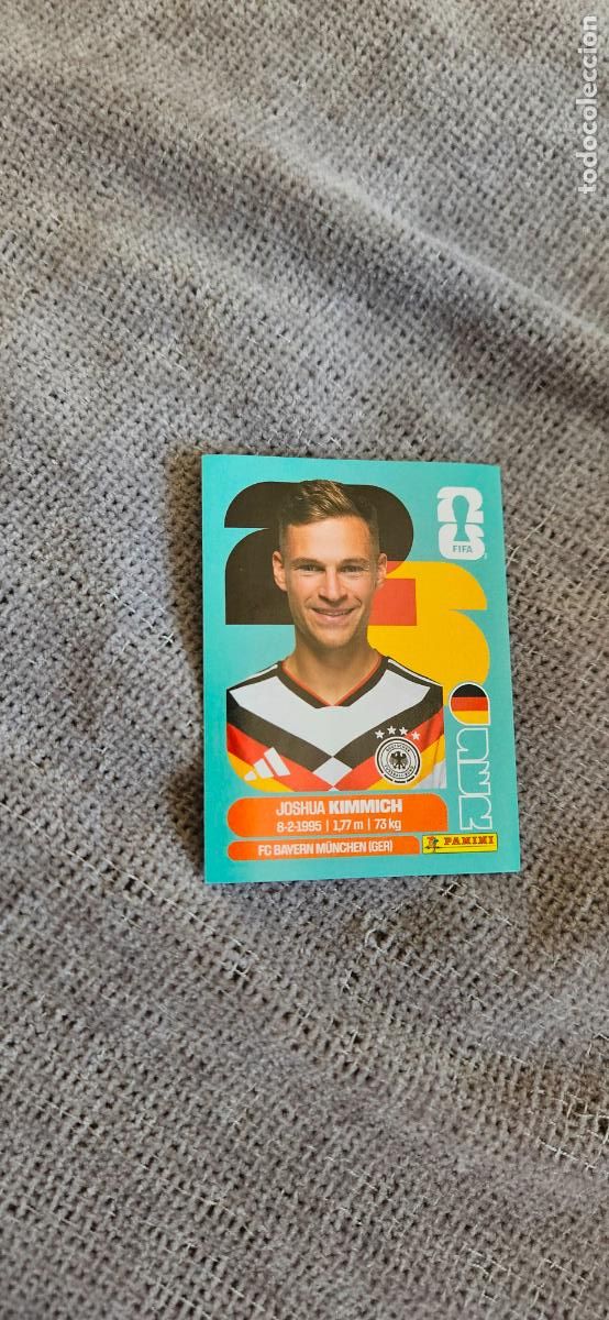 Fu&szlig;ball-Sticker: Alemania Kimmich 10 world cup mundial fifa estados unidos, canad&aacute; mexico panini 2026 26 sin pegar tr